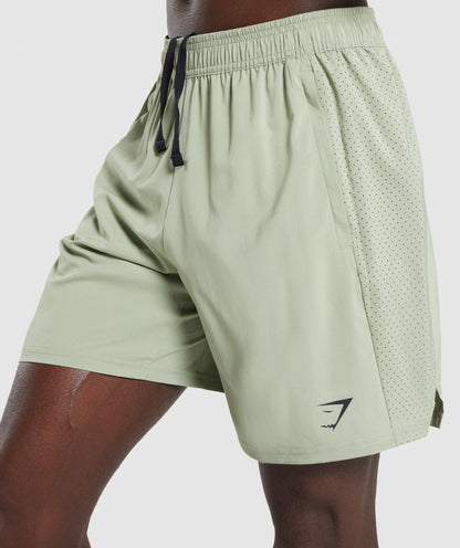 Gymshark Aspect Shorts - Light Green