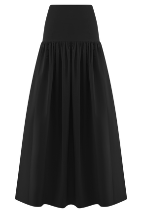 Autumn Maxi Skirt - Black