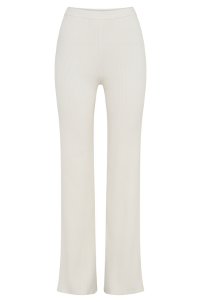 Calypso Knit Trousers - Ivory
