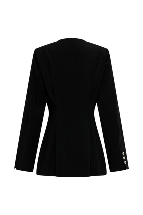 Kendall Balloon Sleeve Jacket - Black