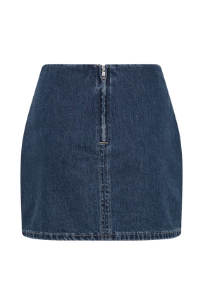 Ellie Denim Mini Skirt - Dark Blue