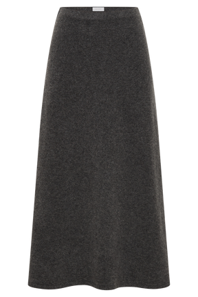 Vivica Knit Maxi Skirt - Charcoal Marle