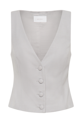 Aspen Suiting Vest - Grey