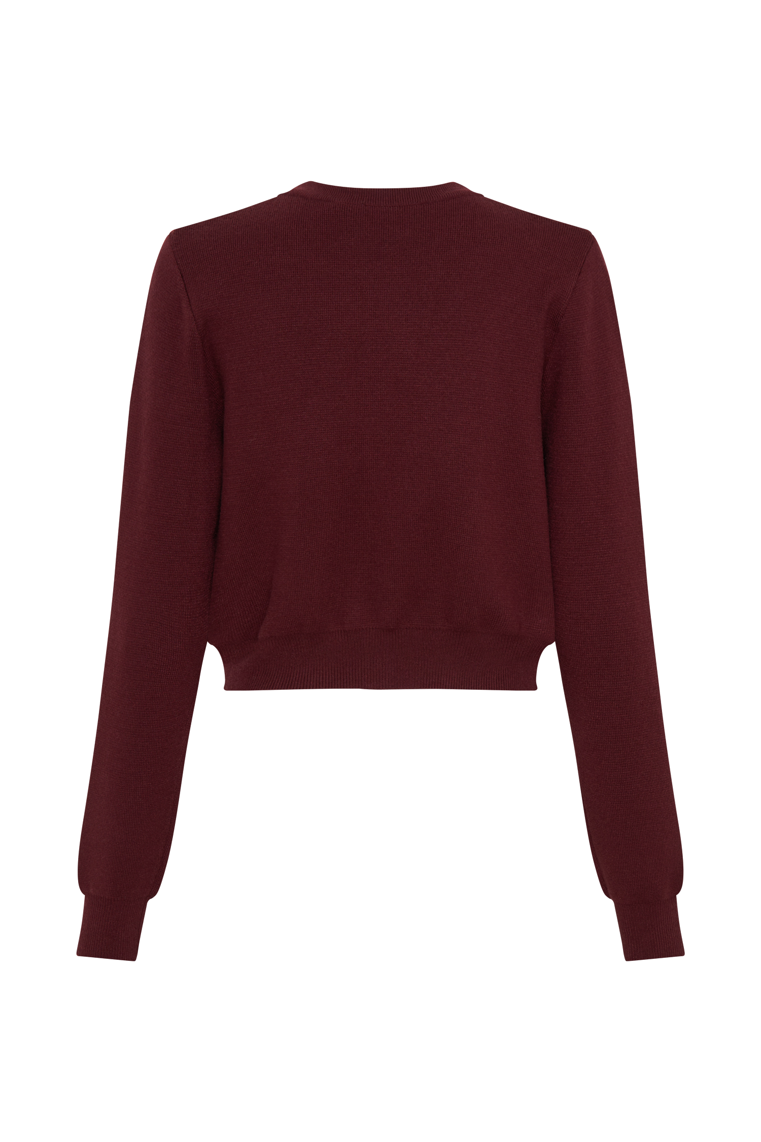Tabitha Knit Cardigan - Merlot