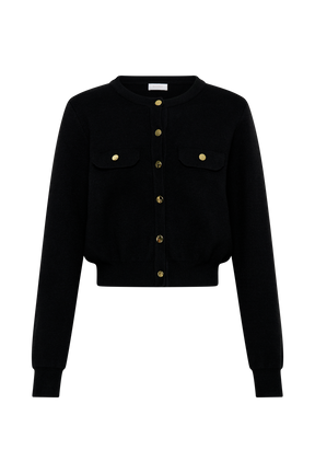 Tabitha Knit Cardigan - Black