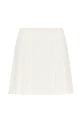 Berkley Suiting Mini Skirt - Ivory