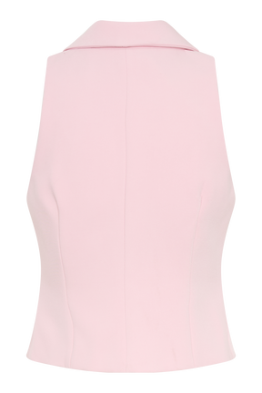 Mura Suiting Vest - Baby Pink