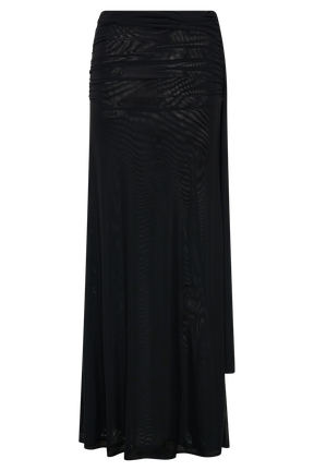 Arna Mesh Maxi Skirt - Black