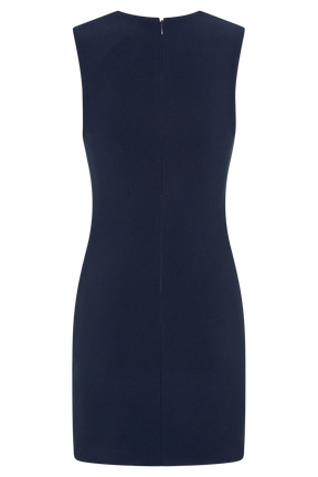 Frida Crepe Mini Dress - Dark Navy