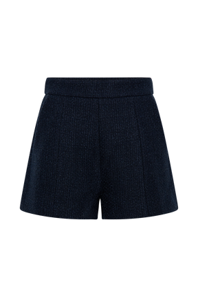 Parker Boucle Shorts - Midnight Blue