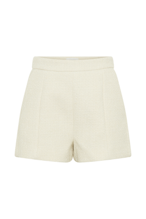Parker Boucle Shorts - Ivory