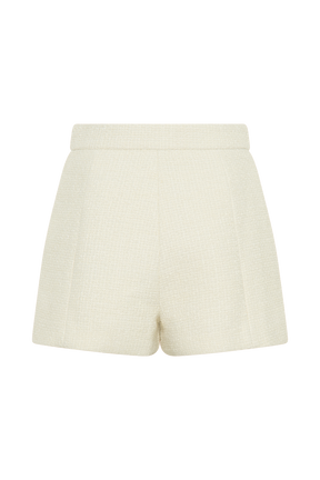 Parker Boucle Shorts - Ivory
