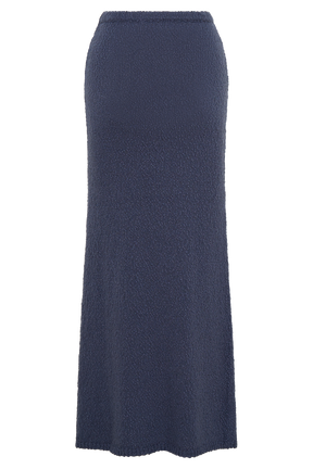 Moira Boucle Maxi Skirt - Steel