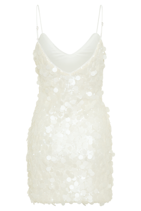 Romilly Sequin Mini Dress - Ivory