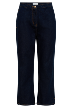 Hudson Denim Capri Pants - Indigo Blue