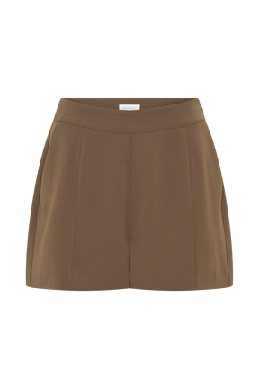 Korrie Suiting Short - Cacao Brown