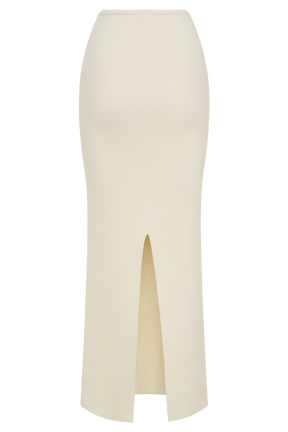 Kyle Knit Maxi Skirt - Ivory