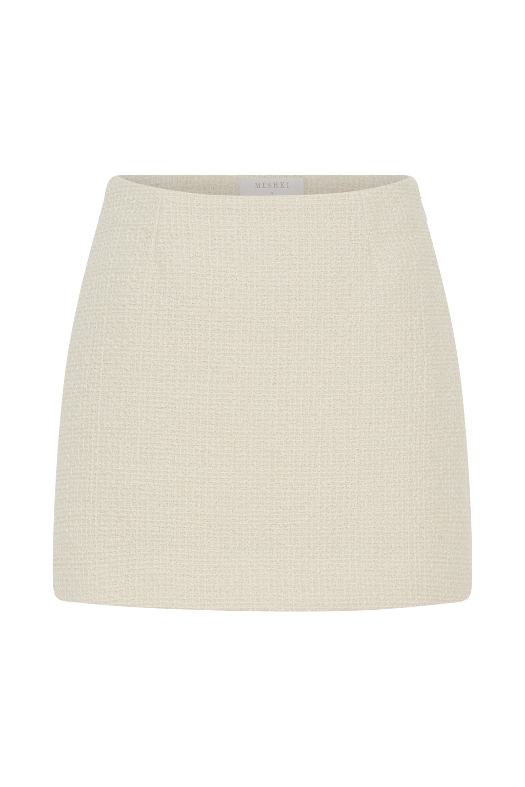 Camilla Boucle Mini Skirt - Ivory