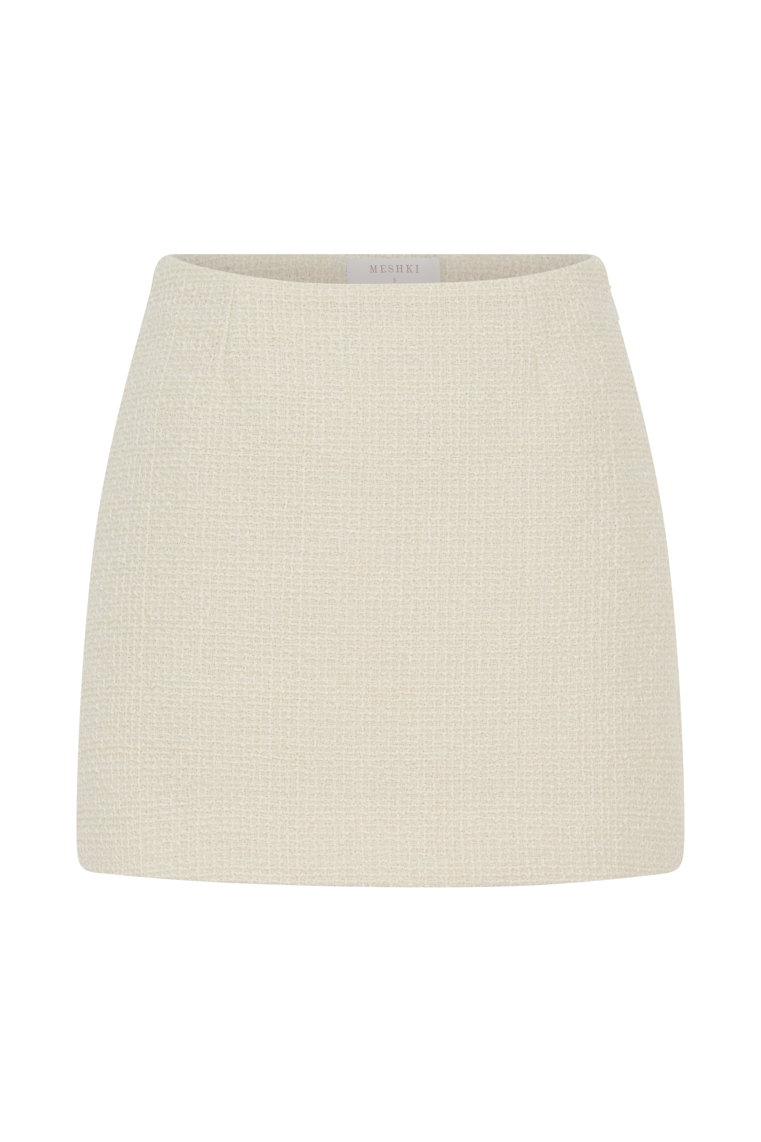 Camilla Boucle Mini Skirt - Ivory