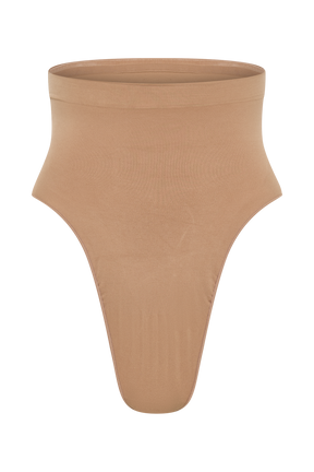 Saria High Waist Shapewear Briefs - Latte