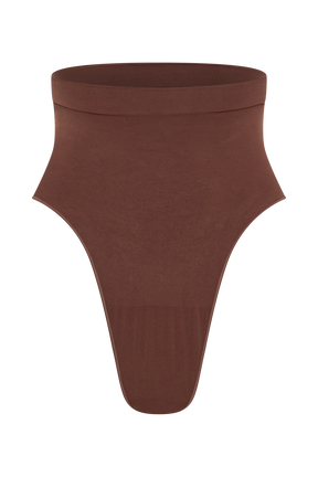 Saria High Waist Shapewear Briefs - Espresso
