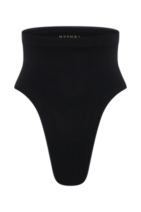 Saria High Waist Shapewear Briefs - Black