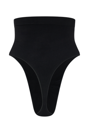 Saria High Waist Shapewear Briefs - Black