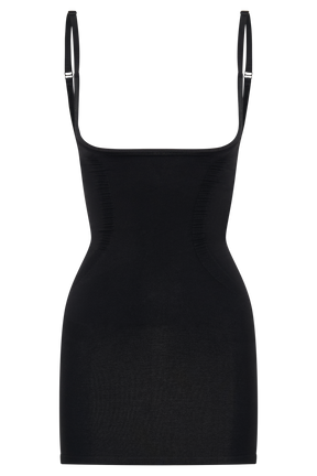 Jocelyn Backless Shapewear Mini Dress - Black
