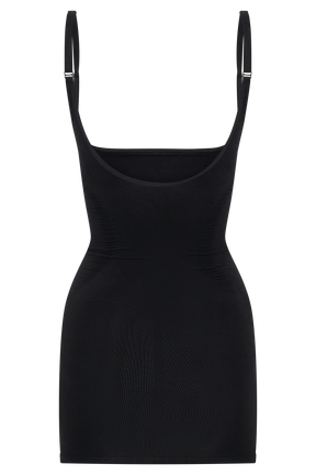 Jocelyn Backless Shapewear Mini Dress - Black