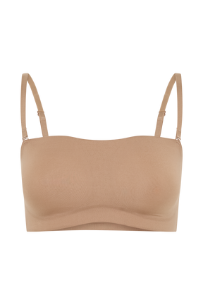 Joanna Strapless Shapewear Bra - Latte