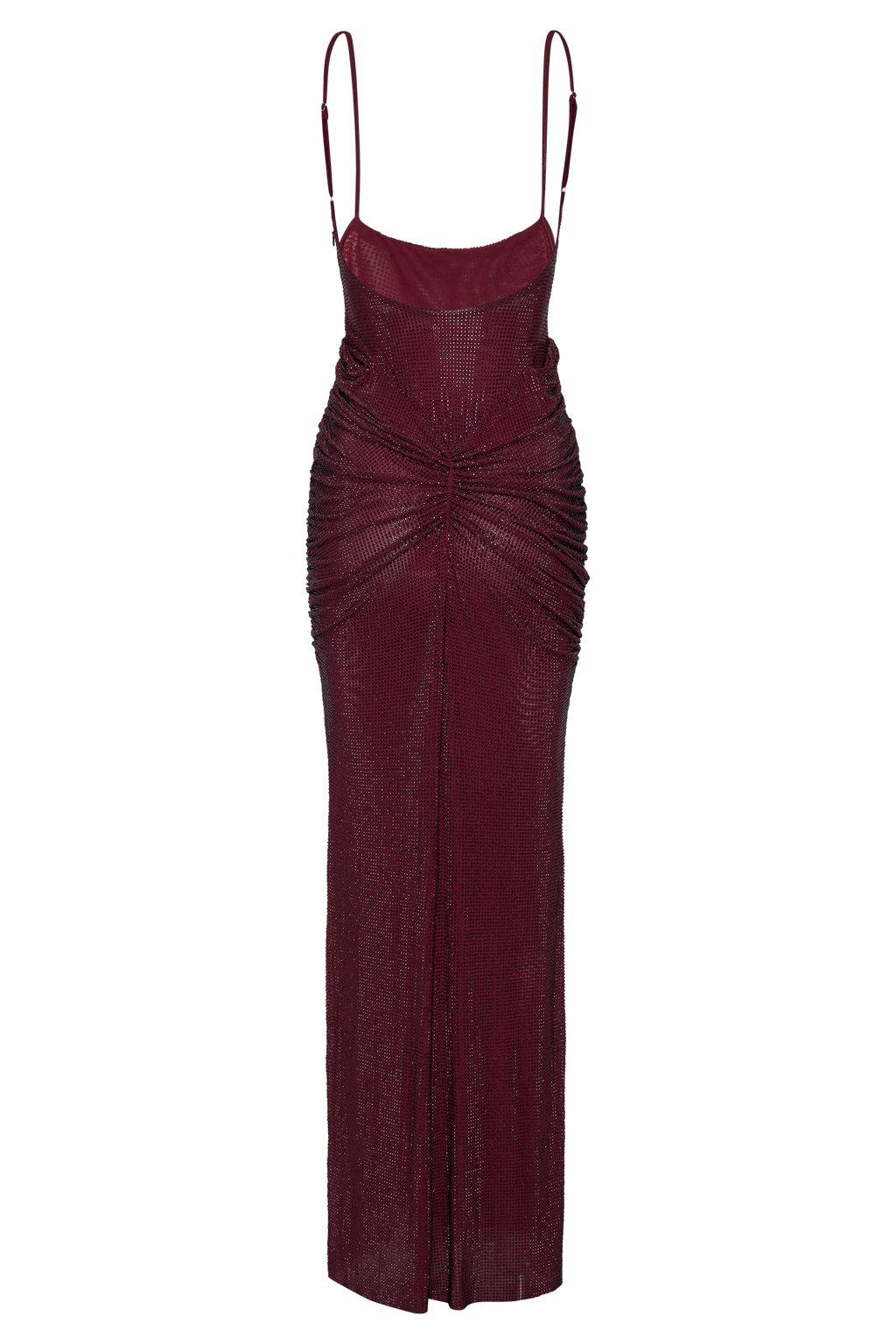 Roisin Diamante Maxi Dress - Mahogany