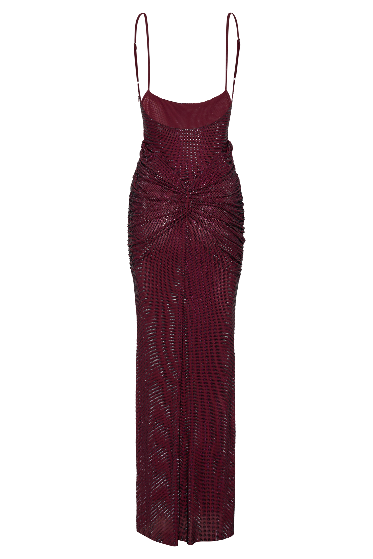 Roisin Diamante Maxi Dress - Mahogany