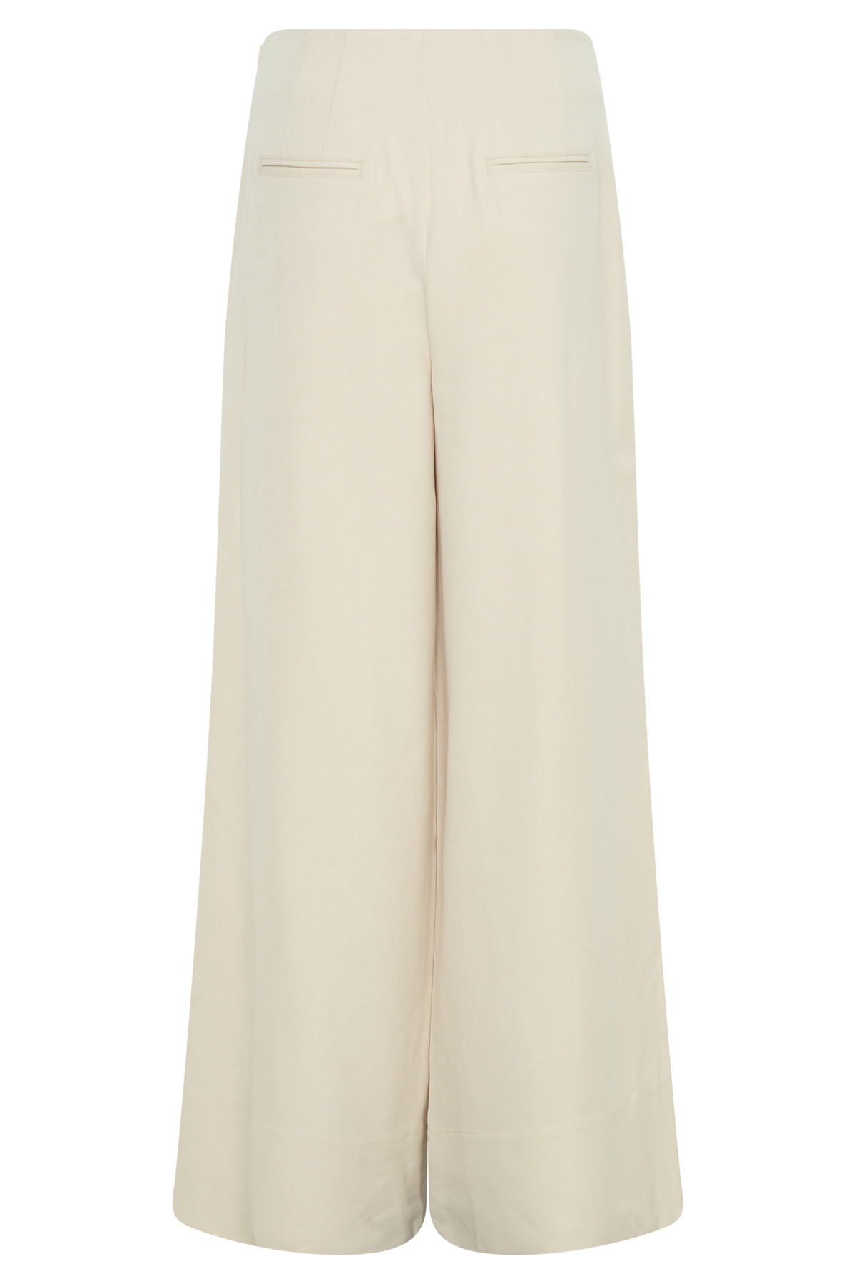 Mila Straight Leg Suiting Pant - Buttermilk