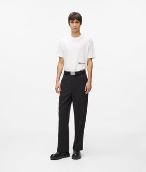 Tonal piping pants
