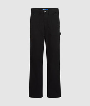 Denim pocket carpenter trousers