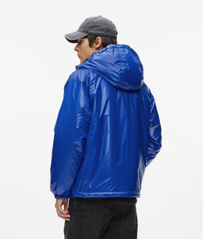 High-shine utility jacket