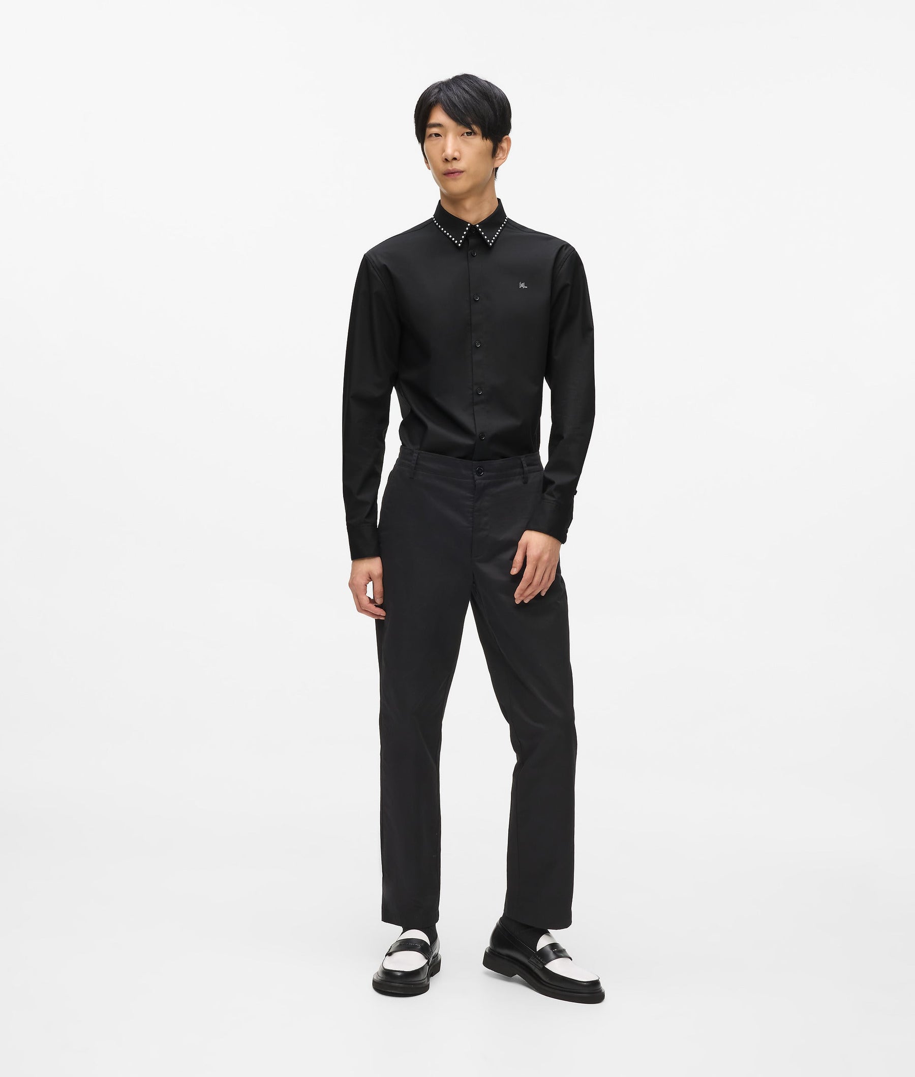 Karl DNA studded shirt