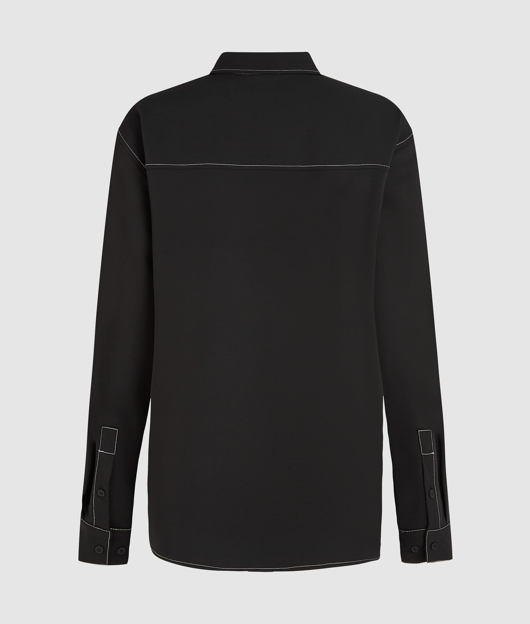 Contrast stitch shirt