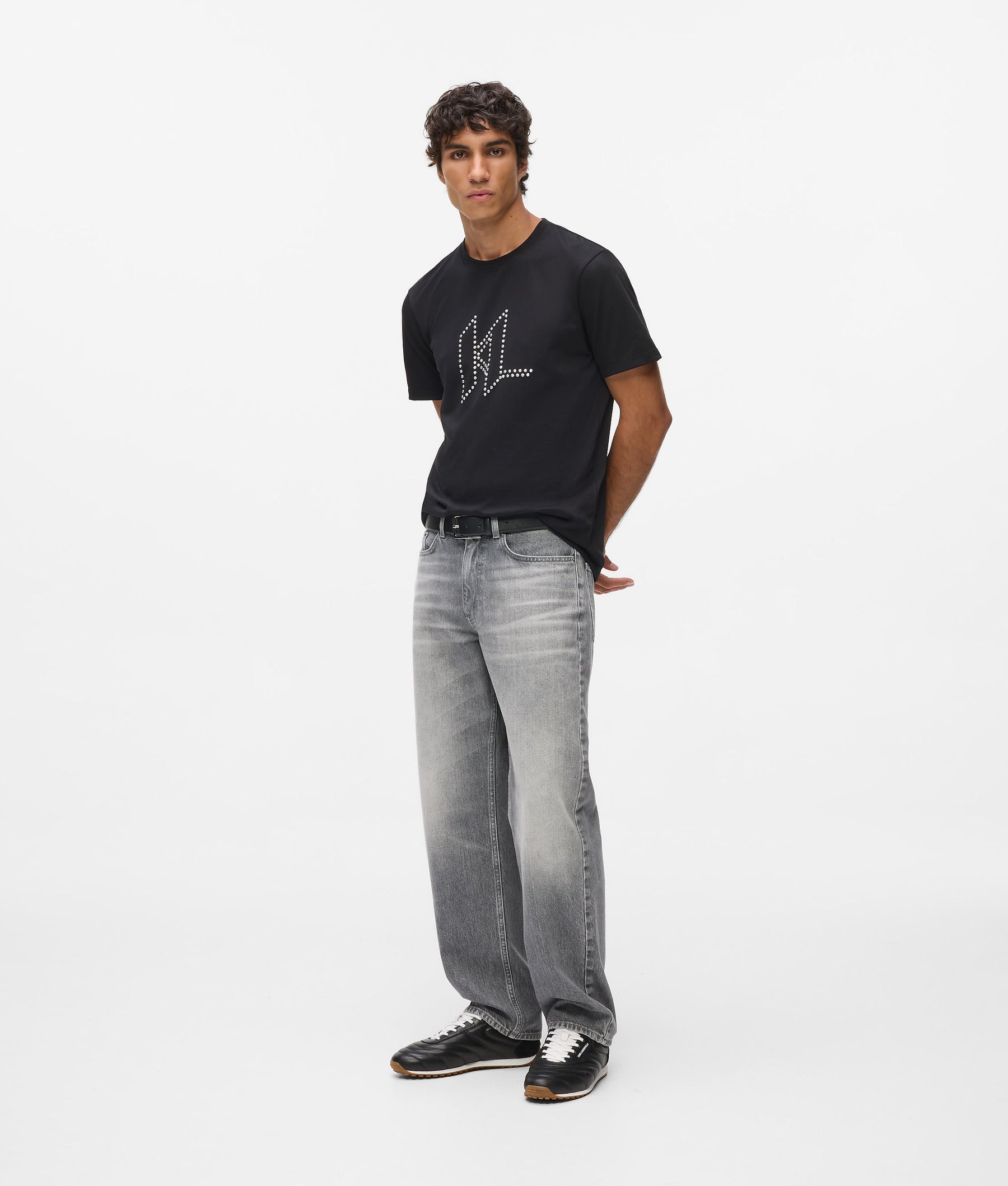 Karl DNA studded T-shirt