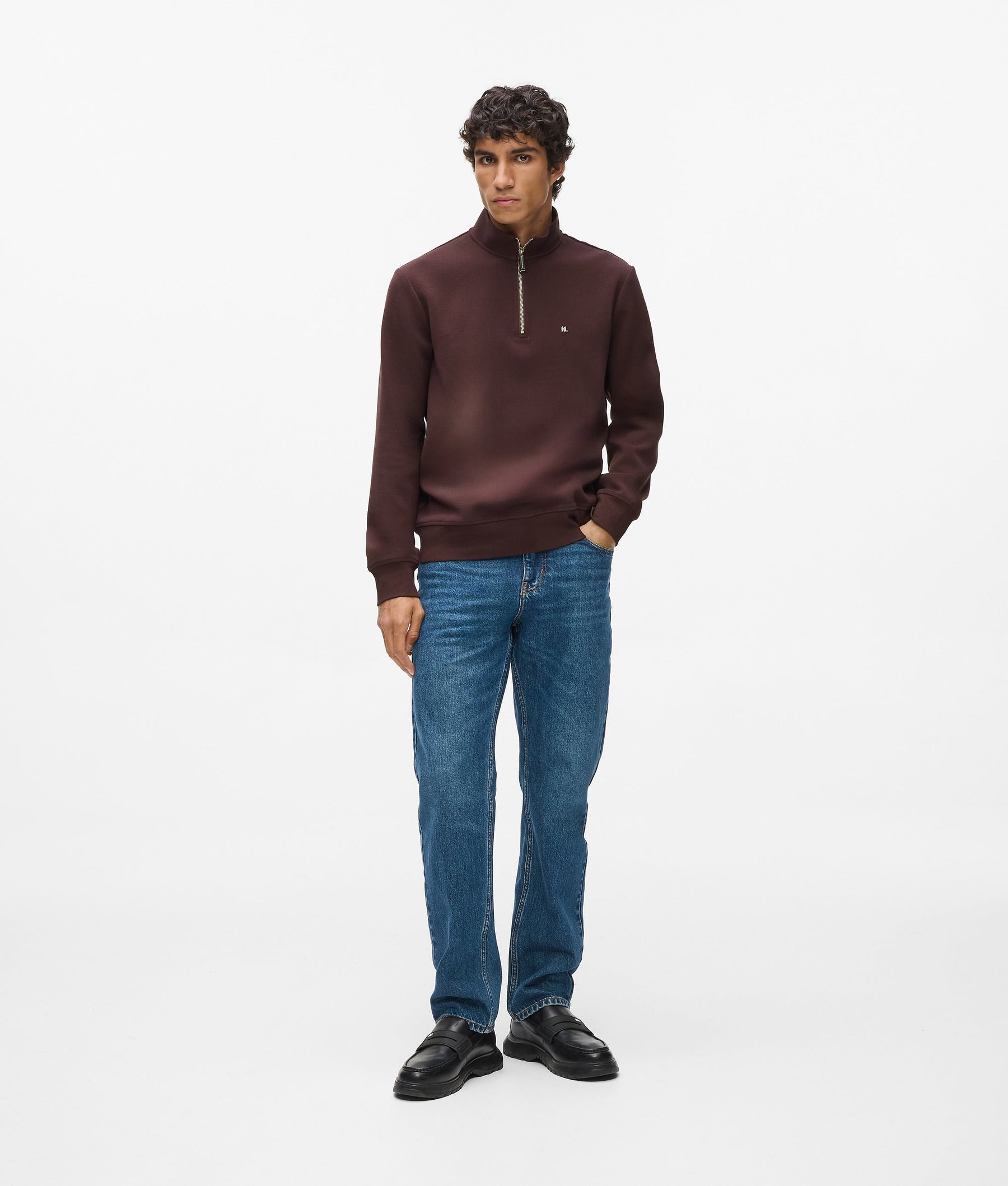 Quarter zip sweatshirt