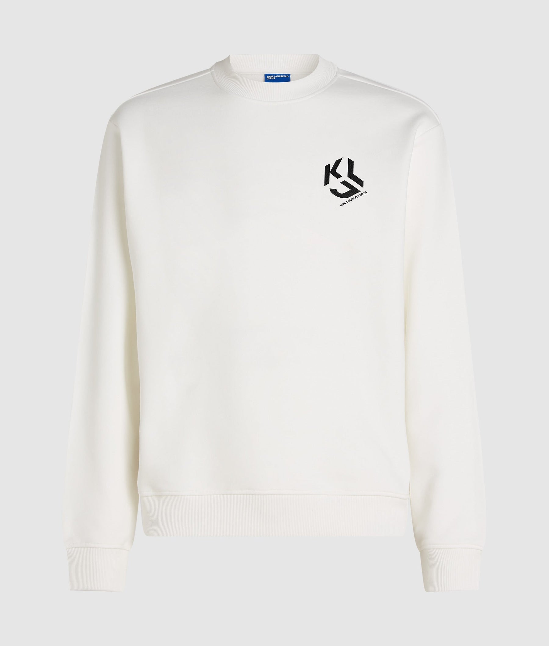 Monogram patch sweatshirt