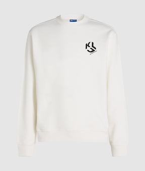 Monogram patch sweatshirt