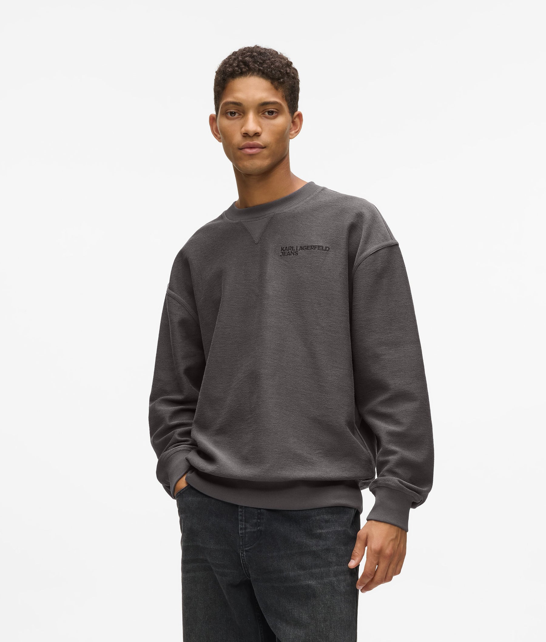 Inside-out sweatshirt