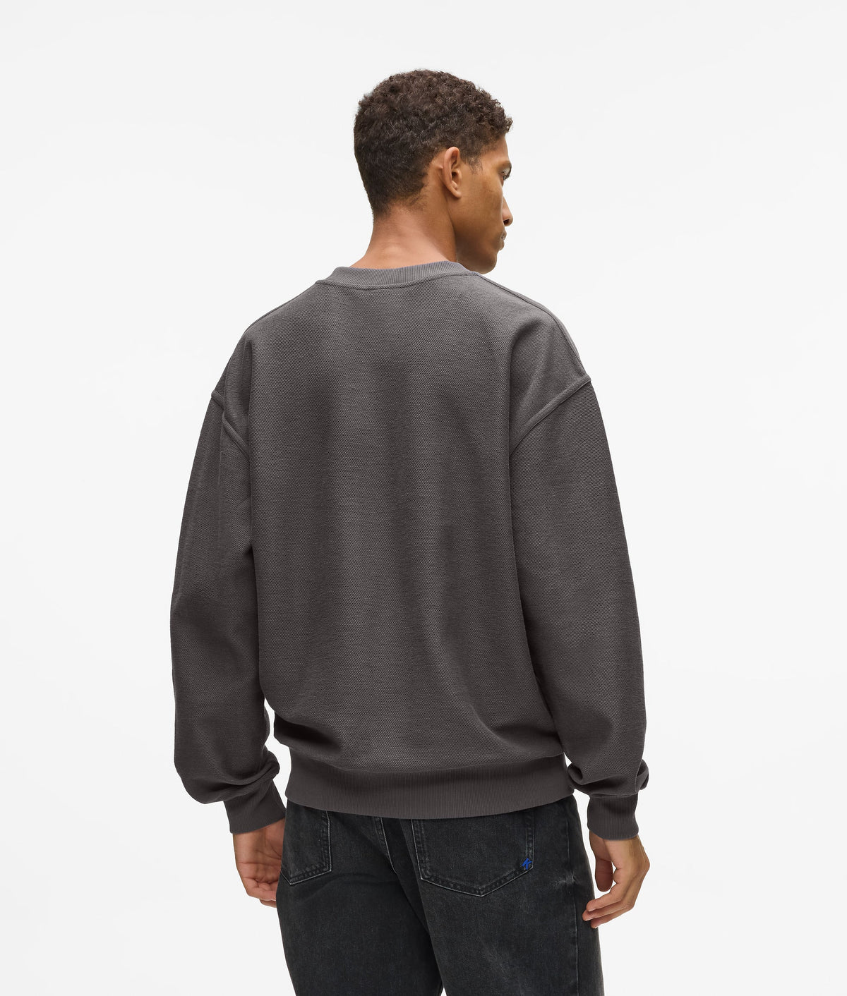 Inside-out sweatshirt