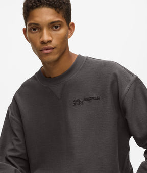 Inside-out sweatshirt