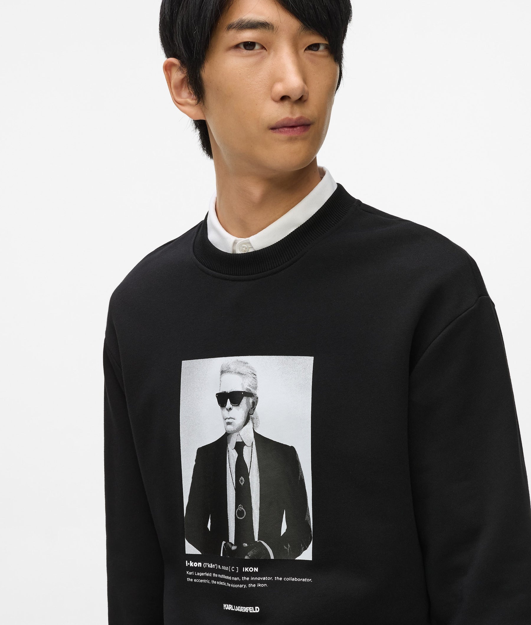 Karl portrait sweatshirt