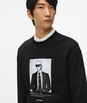Karl portrait sweatshirt