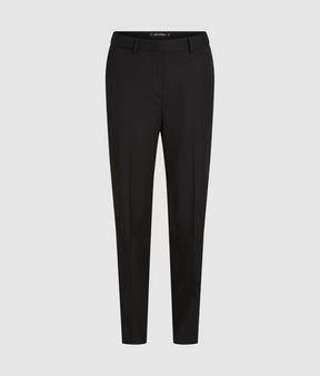 Wool-blend tailored pants