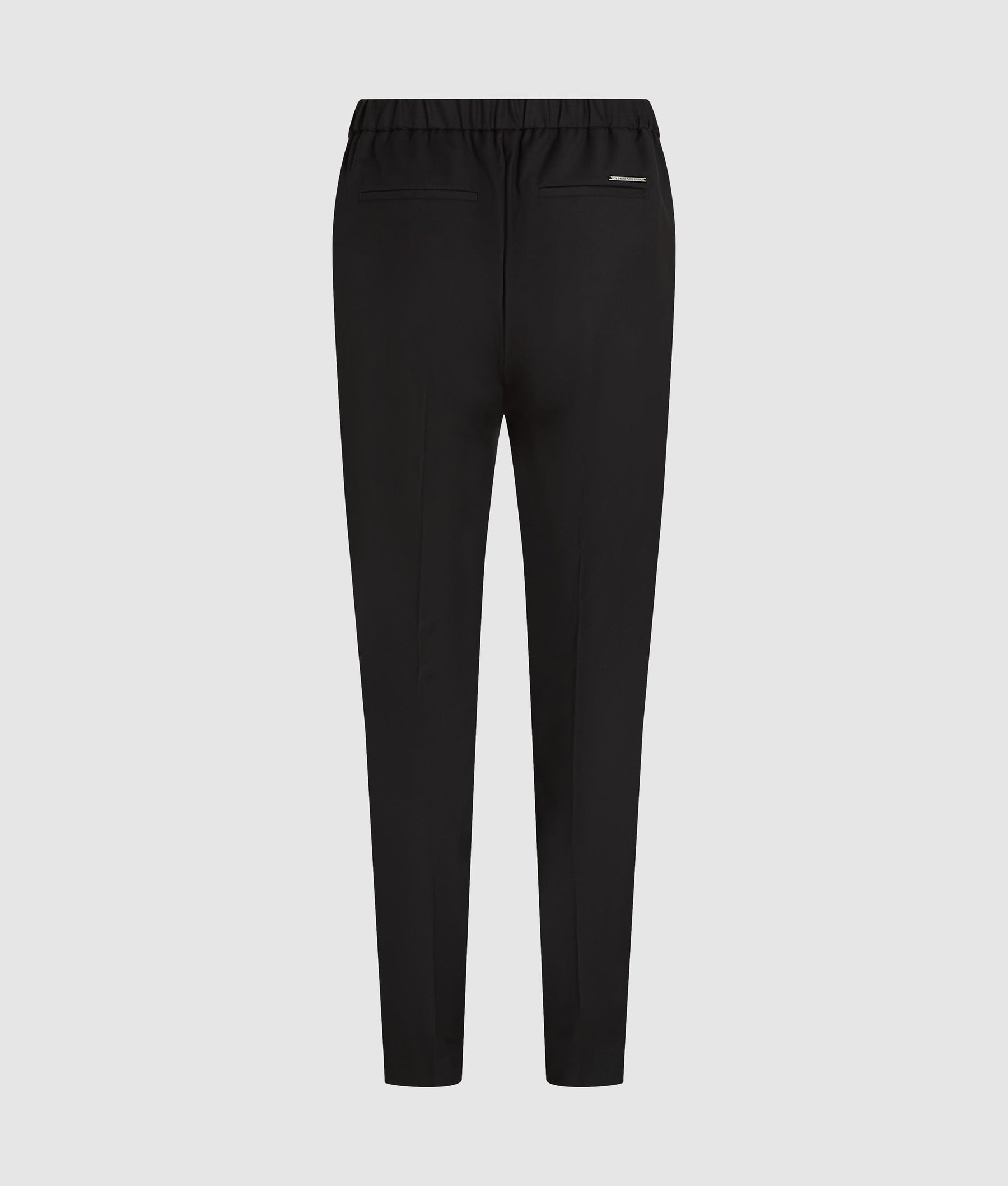 Wool-blend tailored pants