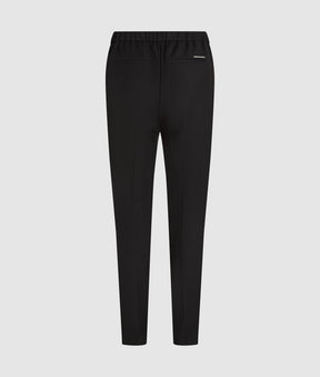 Wool-blend tailored pants